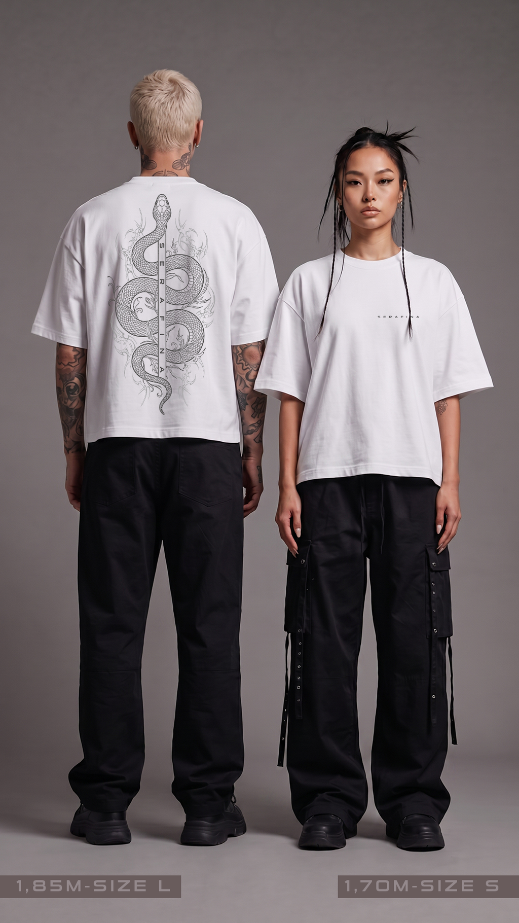 001 Boxy Tee White