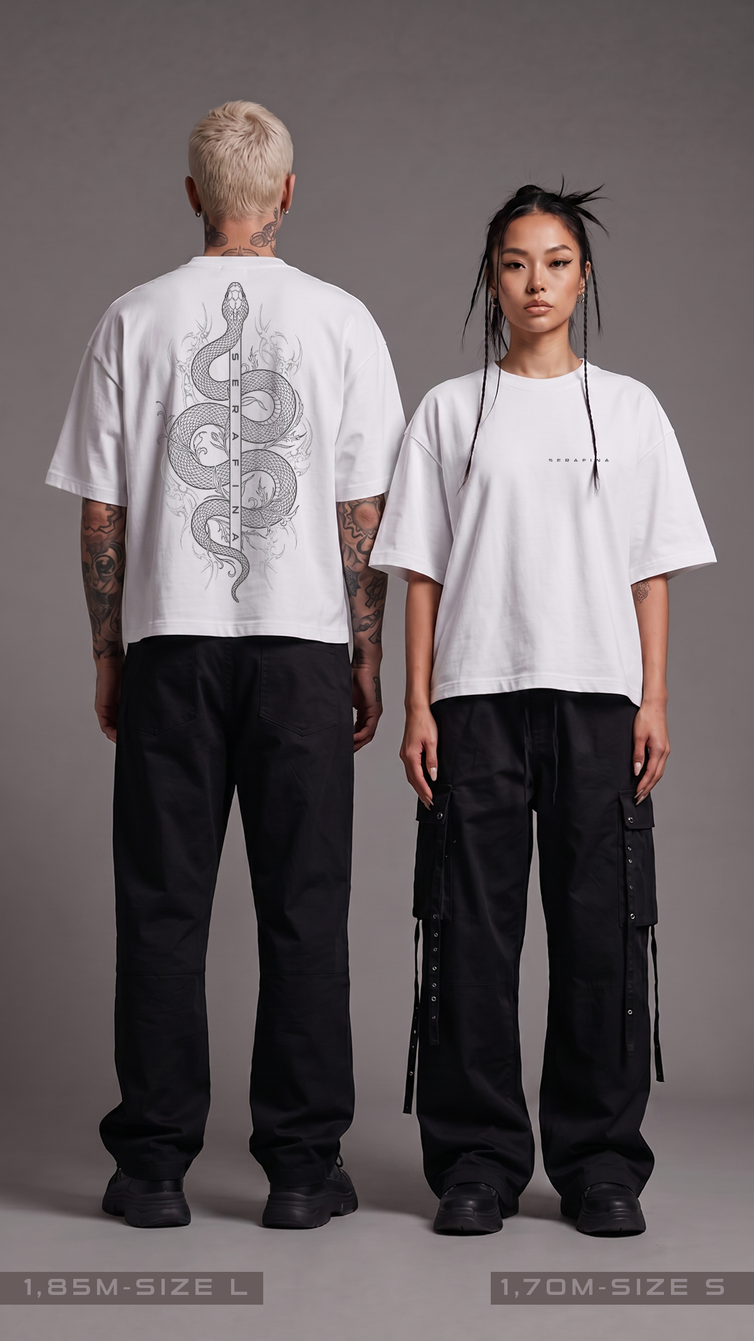 001 Boxy Tee White